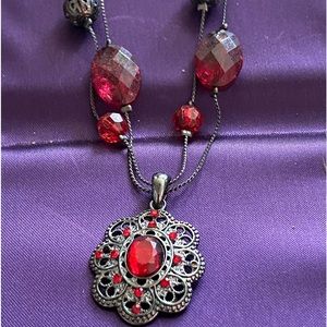 Ruby necklace